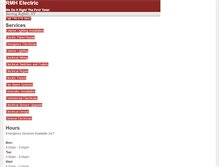 Tablet Screenshot of licensedelectricianbuffalo.com